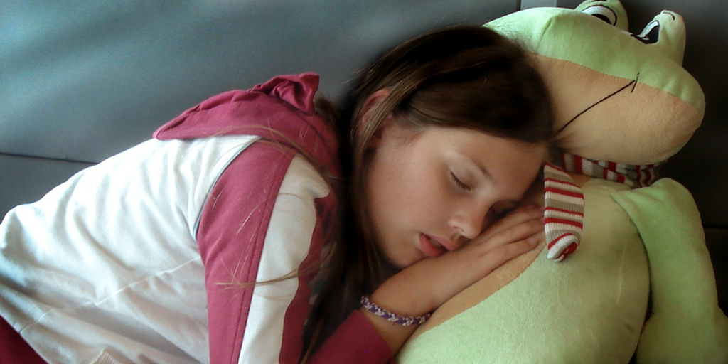 adolescente dormindo